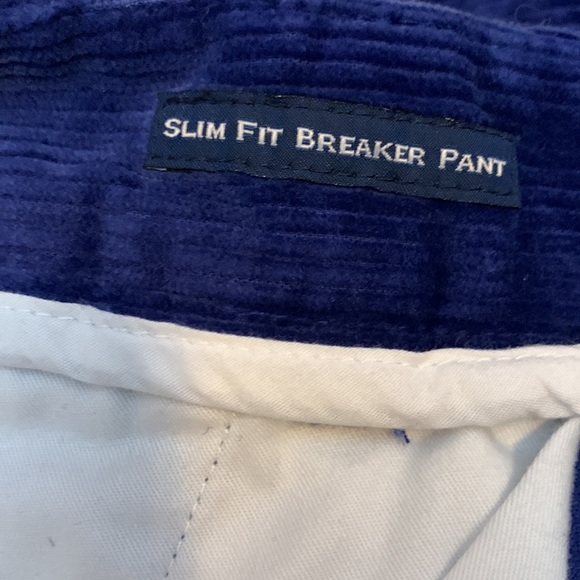 Vineyard Vines Mens Corduroy Slim Fit Breaker Pants - Picture 4 of 6